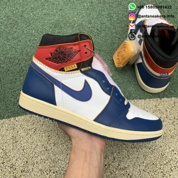 Union LA x Air Jordan 1 Retro High NRG 'Storm Blue' BV1300-146 - Image 2