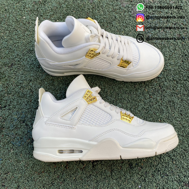 Wmns Air Jordan 4 Retro 'Metallic Gold' AQ9129-170