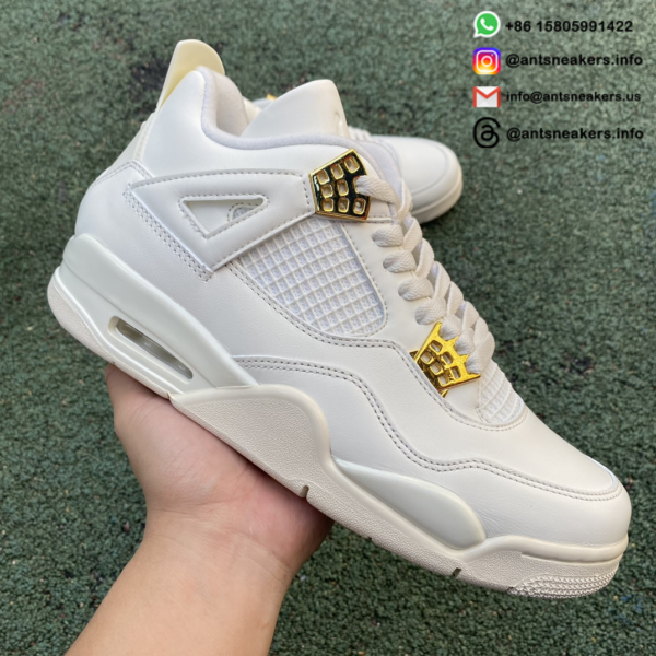 Wmns Air Jordan 4 Retro 'Metallic Gold' AQ9129-170 - Image 10