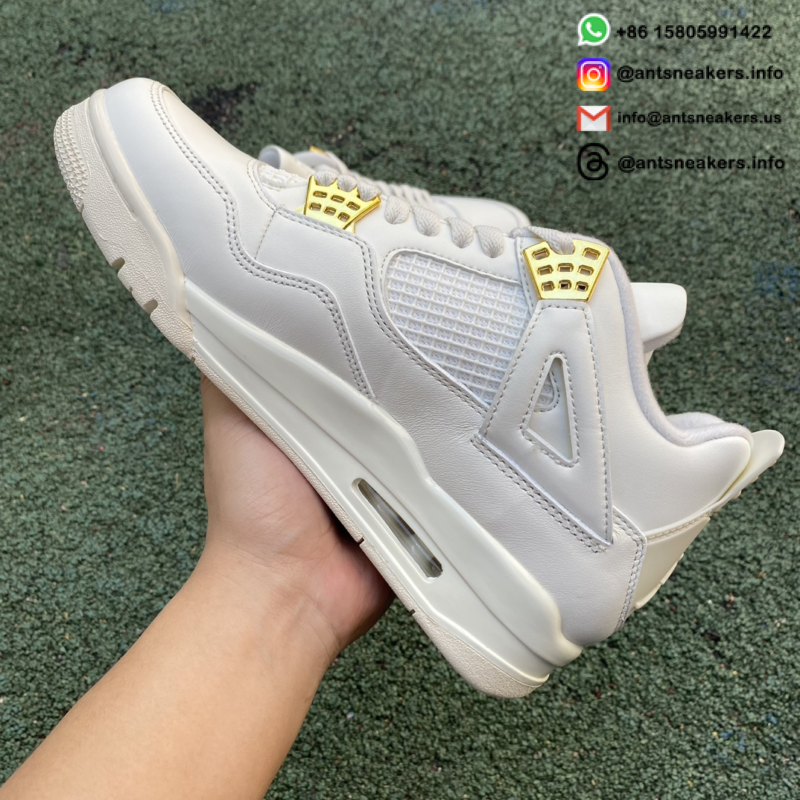 Wmns Air Jordan 4 Retro 'Metallic Gold' AQ9129-170