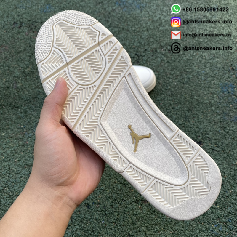 Wmns Air Jordan 4 Retro 'Metallic Gold' AQ9129-170