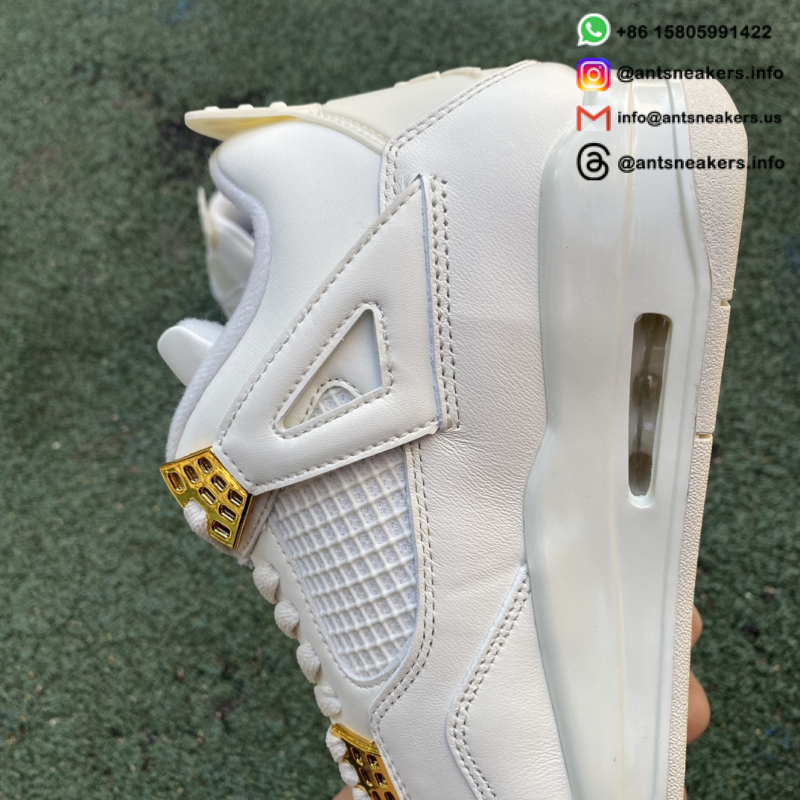 Wmns Air Jordan 4 Retro 'Metallic Gold' AQ9129-170