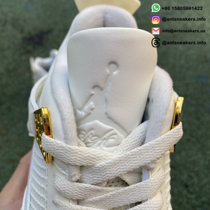 Wmns Air Jordan 4 Retro 'Metallic Gold' AQ9129-170