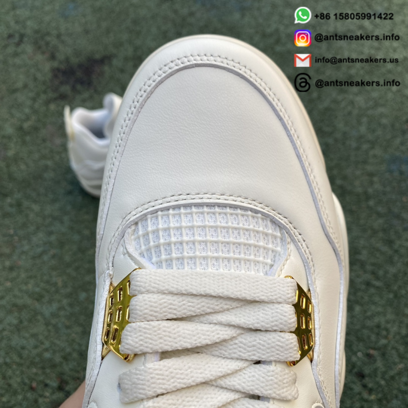 Wmns Air Jordan 4 Retro 'Metallic Gold' AQ9129-170