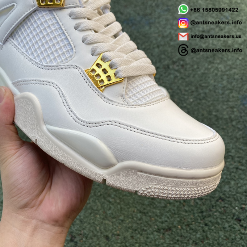 Wmns Air Jordan 4 Retro 'Metallic Gold' AQ9129-170