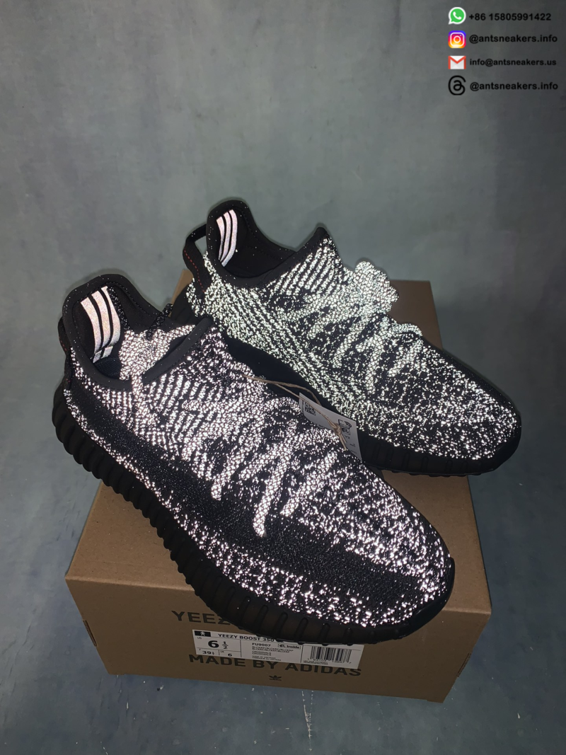 Yeezy Boost 350 V2 'Black Reflective' FU9007