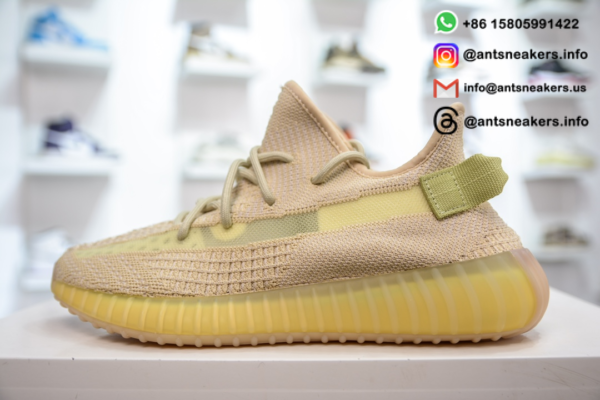 Yeezy Boost 350 V2 'Flax' 2024 FX9028 - Image 2