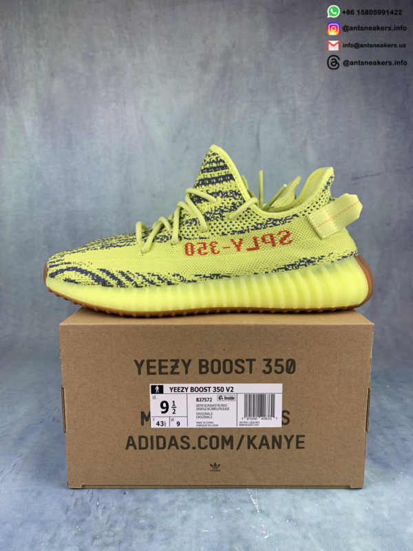 Yeezy Boost 350 V2 'Semi Frozen Yellow' B37572 - Image 2