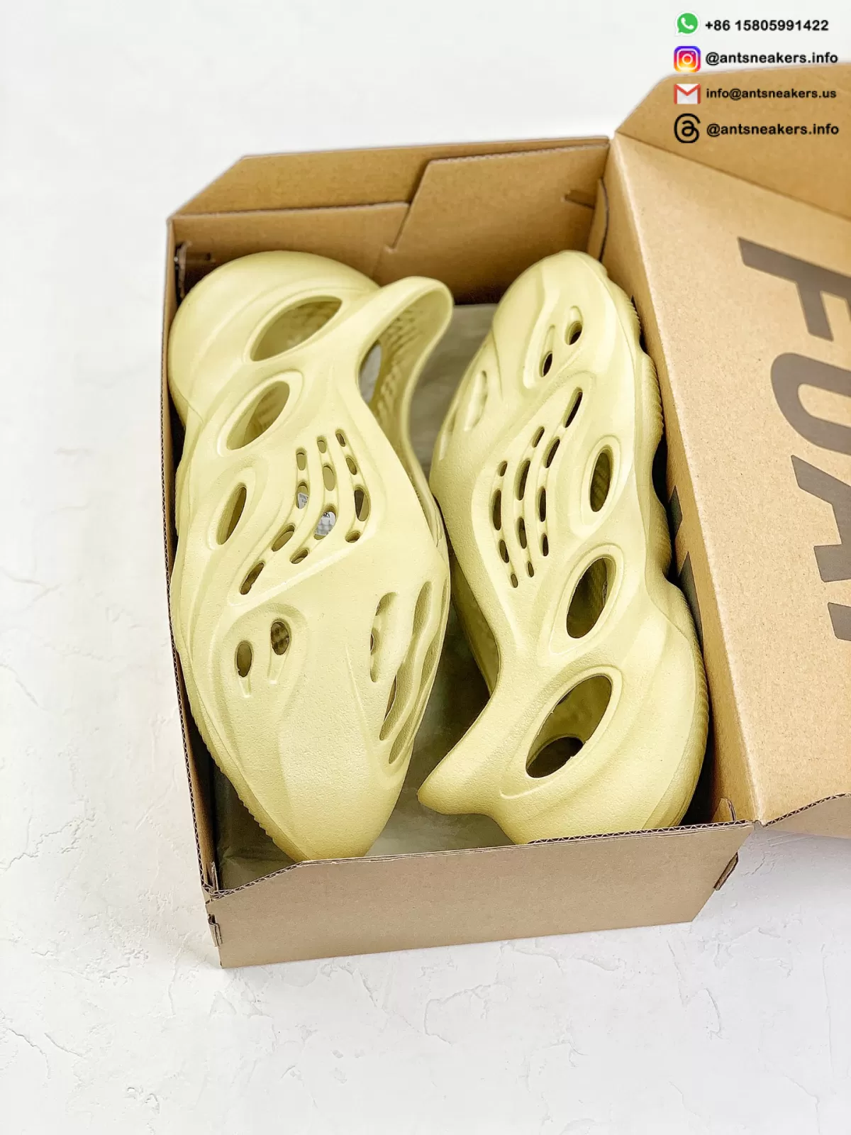 Yeezy Foam Runner 'Sulfur' GV6775 Sneakers Running Shoes