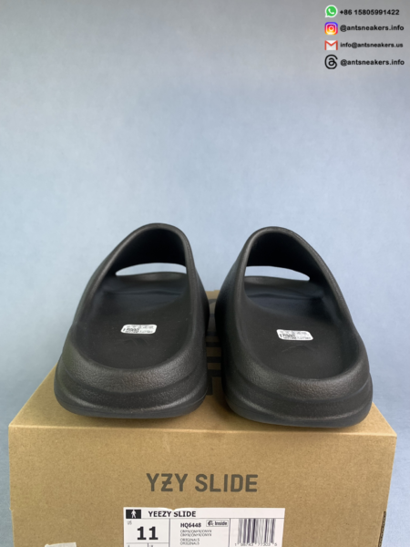 Yeezy Slides 'Onyx' HQ6448 - Image 6