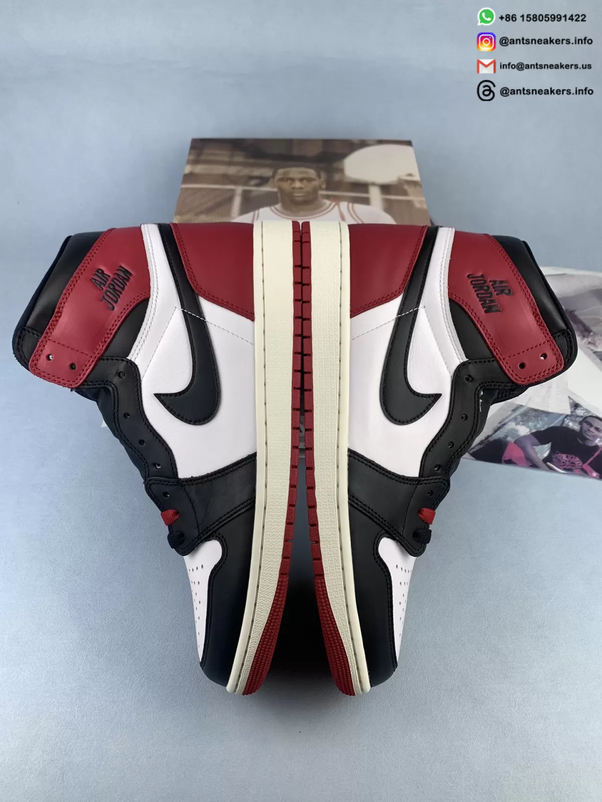 Air Jordan 1 Retro High OG 'Black Toe Reimagined' DZ5485-106