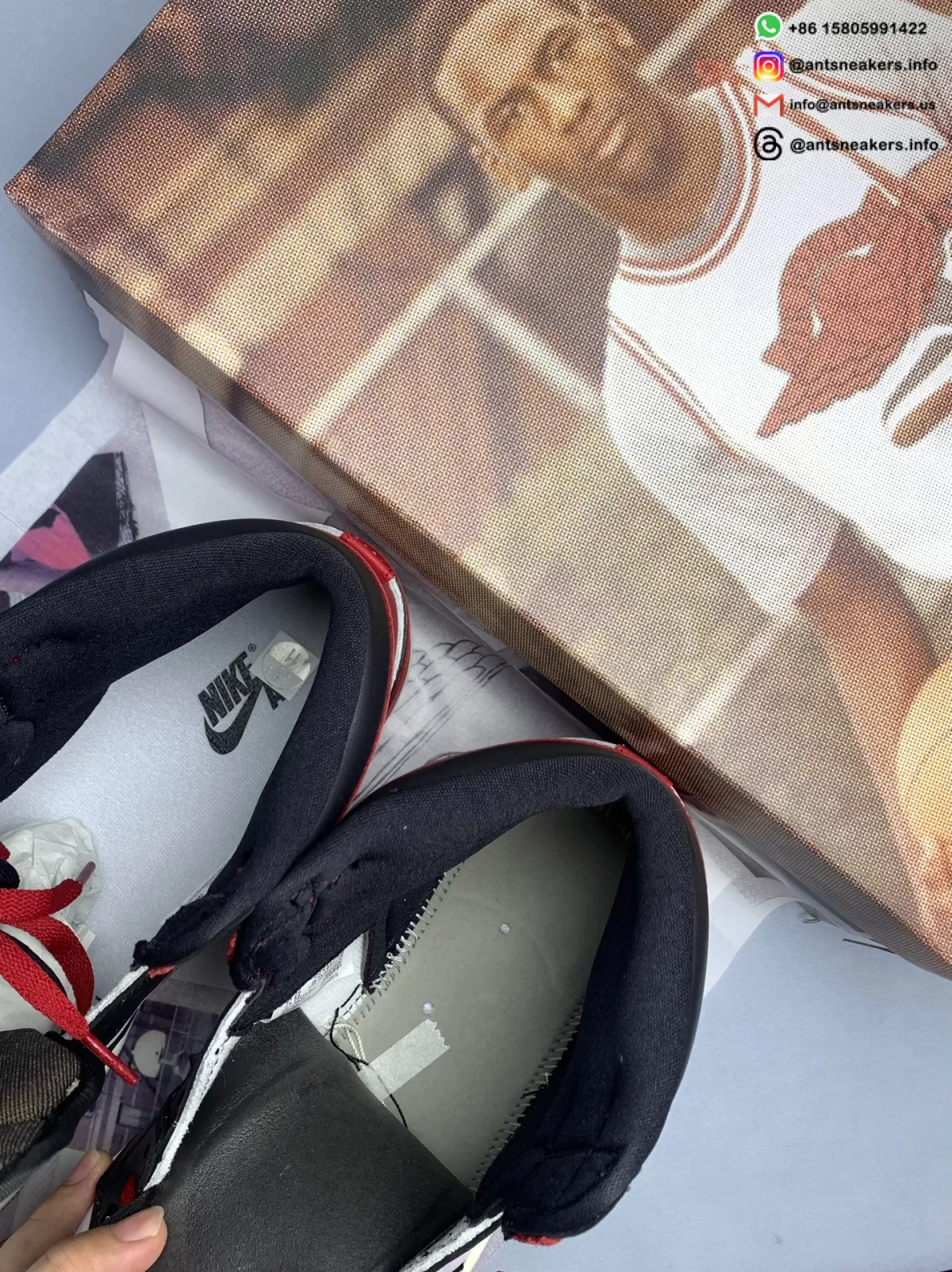 Air Jordan 1 Retro High OG 'Black Toe Reimagined' DZ5485-106