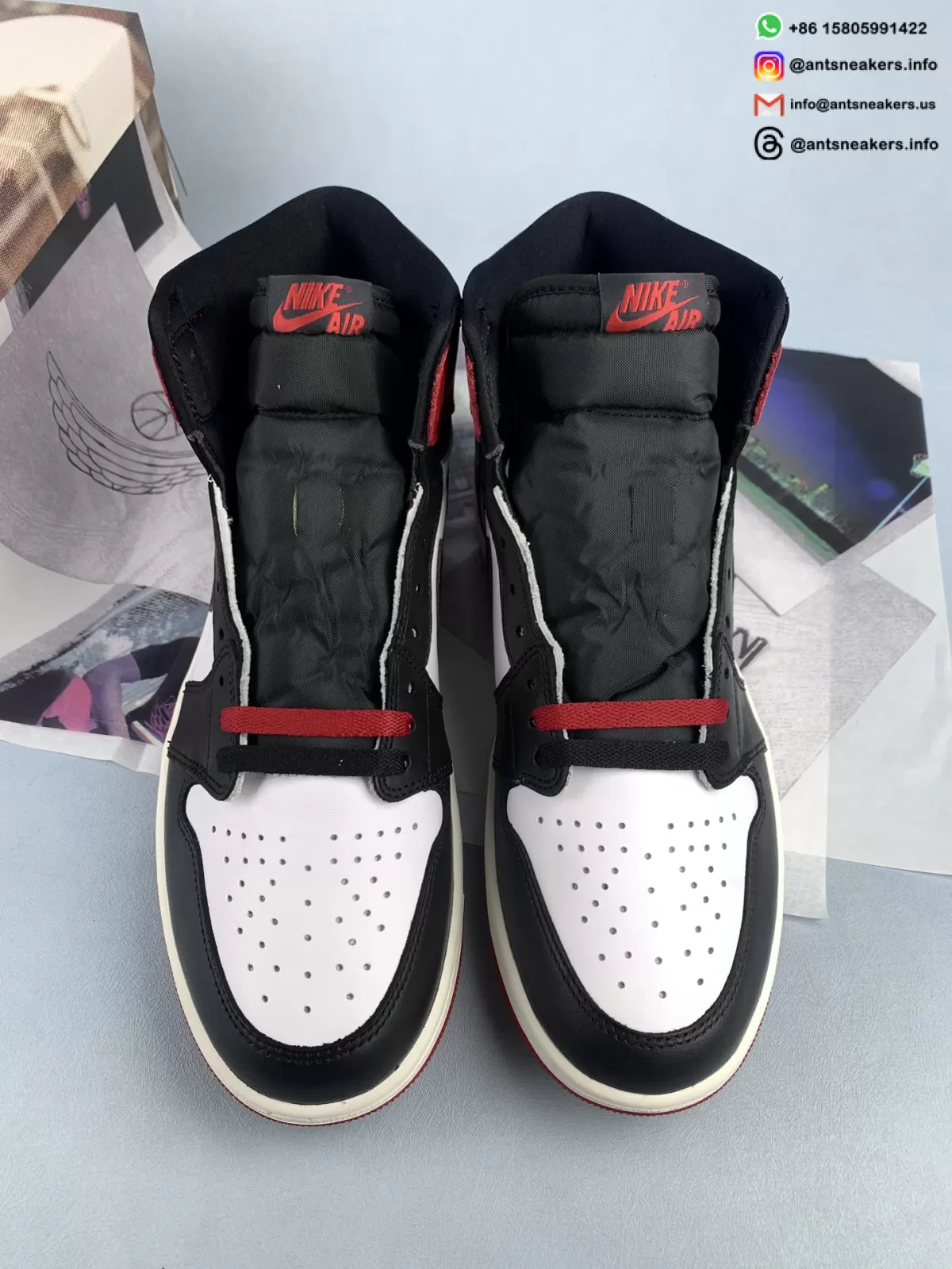 Air Jordan 1 Retro High OG 'Black Toe Reimagined' DZ5485-106