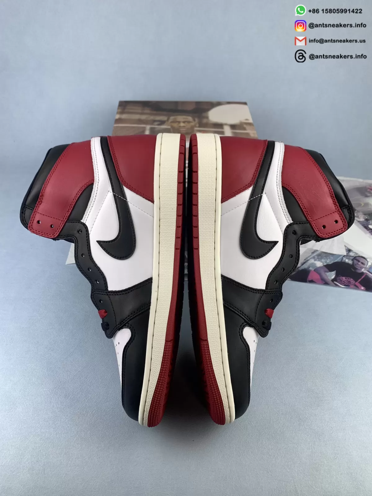 Air Jordan 1 Retro High OG 'Black Toe Reimagined' DZ5485-106