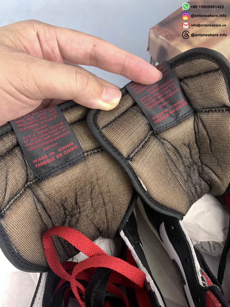 Air Jordan 1 Retro High OG 'Black Toe Reimagined' DZ5485-106