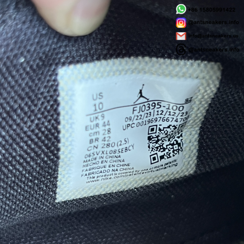 Air Jordan 17 Retro Low SP 'All Star - Lightning' 2024 FJ0395-100