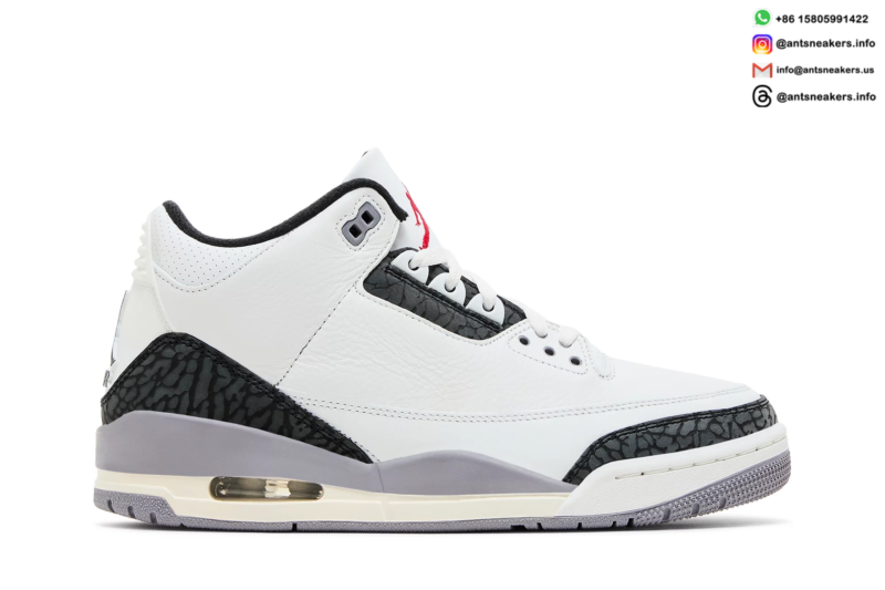Air Jordan 3 Retro 'Cement Grey' CT8532-106