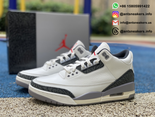 Air Jordan 3 Retro 'Cement Grey' CT8532-106 - Image 2