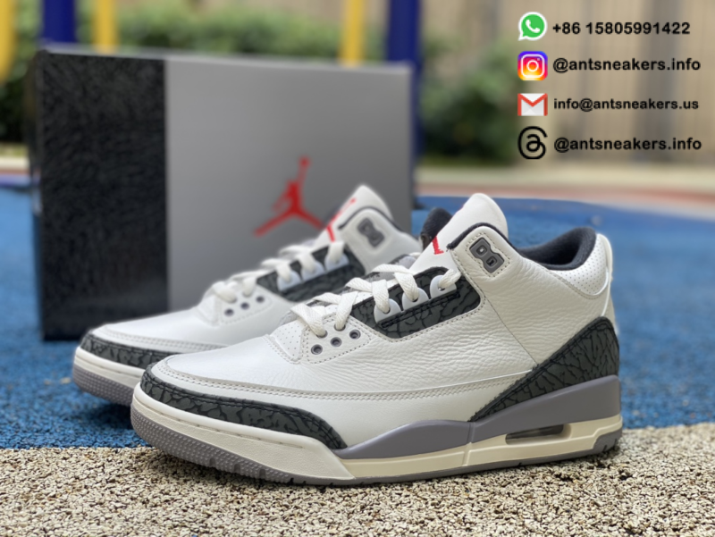 Air Jordan 3 Retro 'Cement Grey' CT8532-106