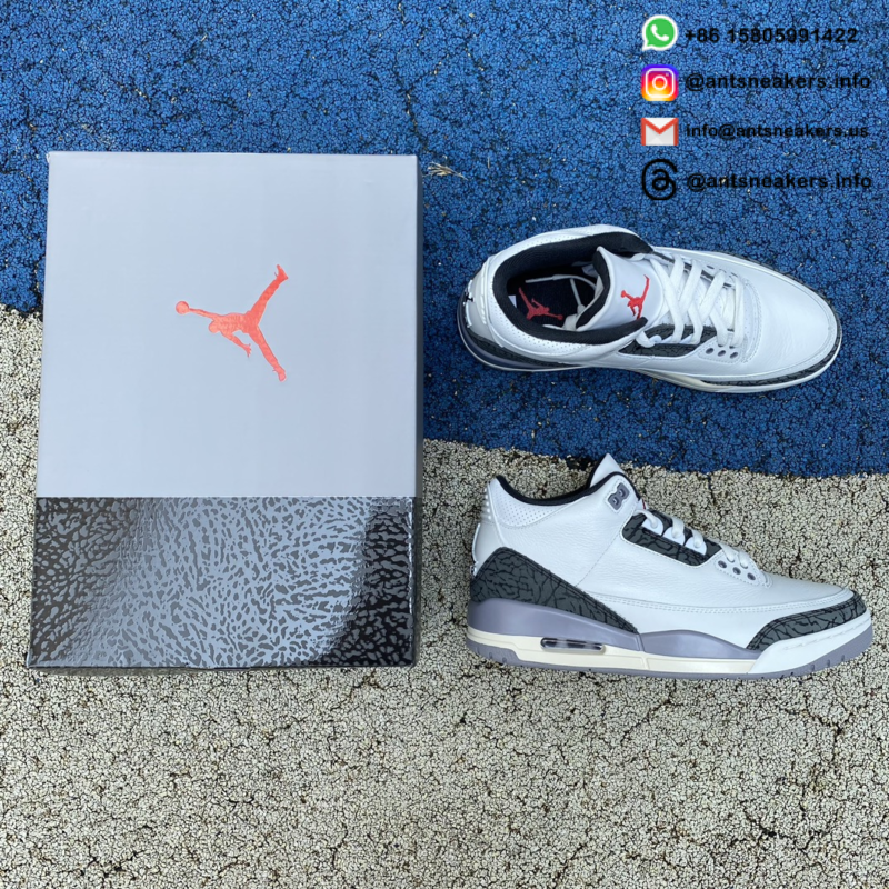 Air Jordan 3 Retro 'Cement Grey' CT8532-106