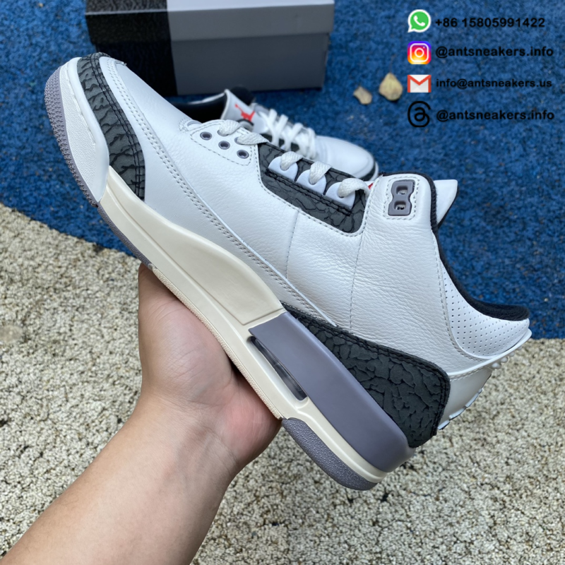 Air Jordan 3 Retro 'Cement Grey' CT8532-106