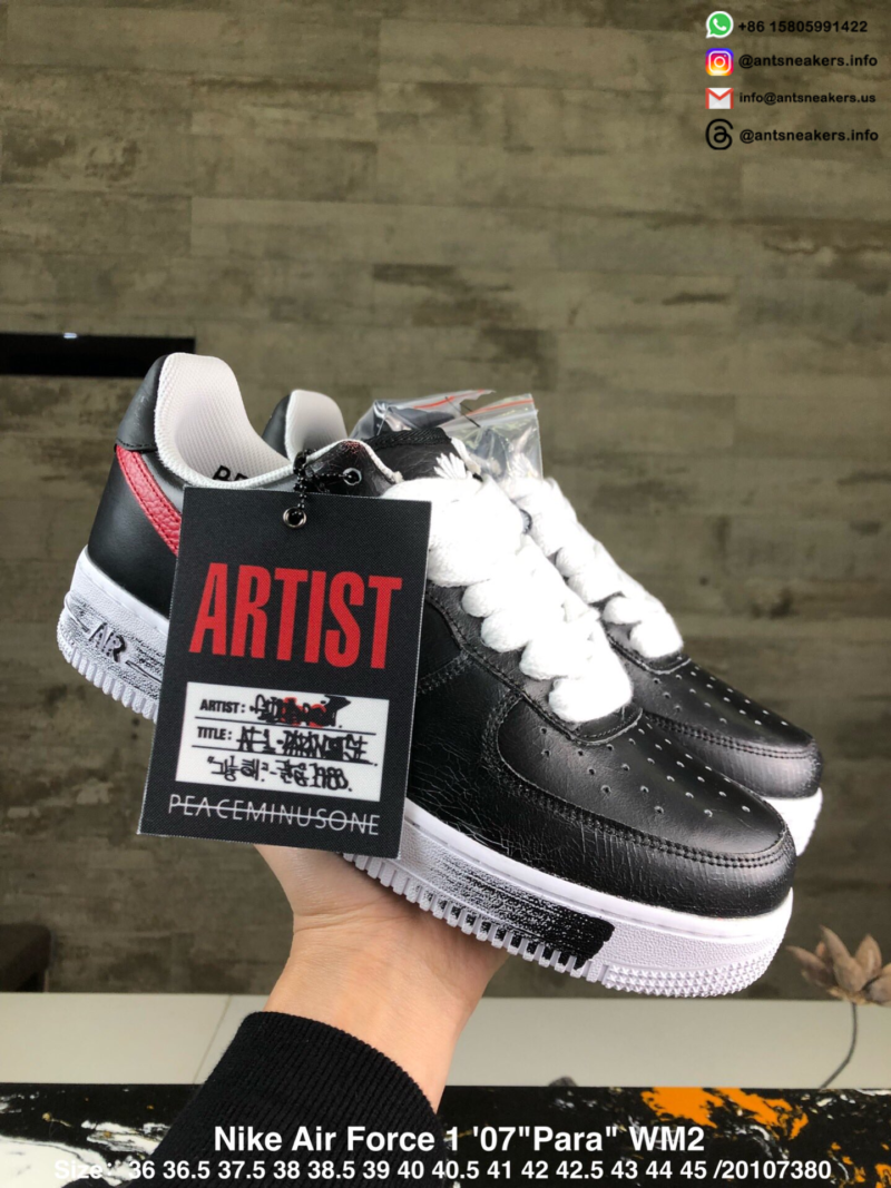 G-Dragon x Nike Air Force 1 '07 'Para-noise - Korea Exclusive' AQ3692-002