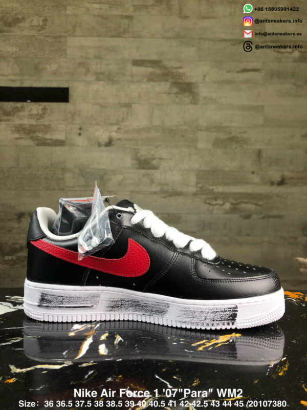 G-Dragon x Nike Air Force 1 '07 'Para-noise - Korea Exclusive' AQ3692-002 - Image 8