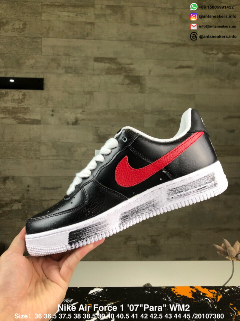G-Dragon x Nike Air Force 1 '07 'Para-noise - Korea Exclusive' AQ3692-002