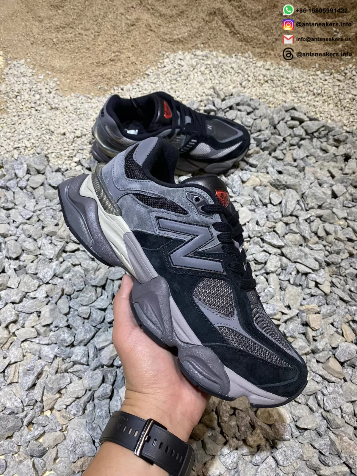 New Balance 9060 'Black Castlerock' U9060BLK