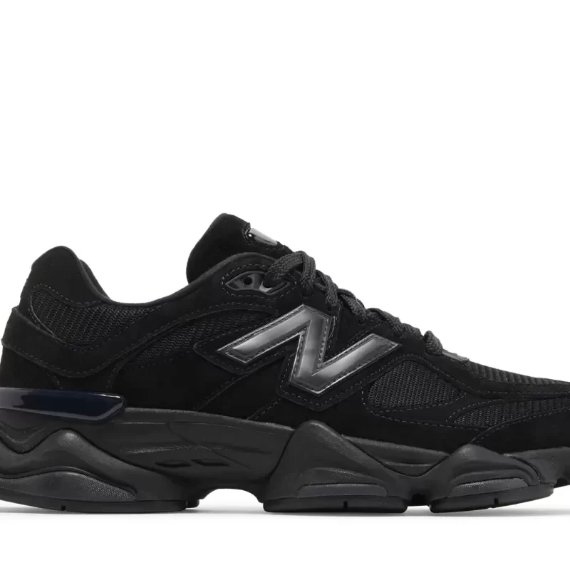 New Balance 9060 'Triple Black Suede' U9060BPM