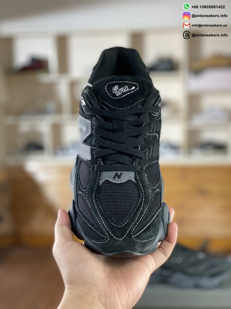 New Balance 9060 'Triple Black Suede' U9060BPM