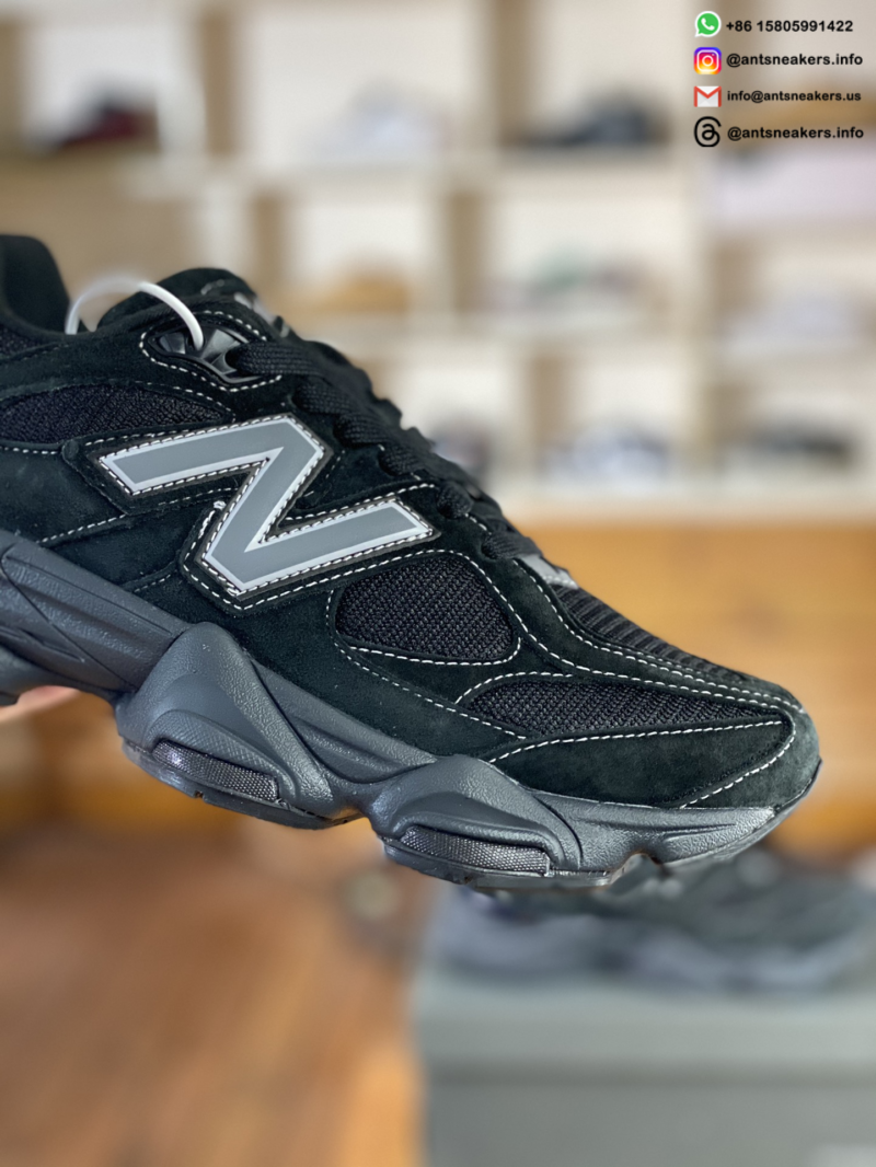 New Balance 9060 'Triple Black Suede' U9060BPM