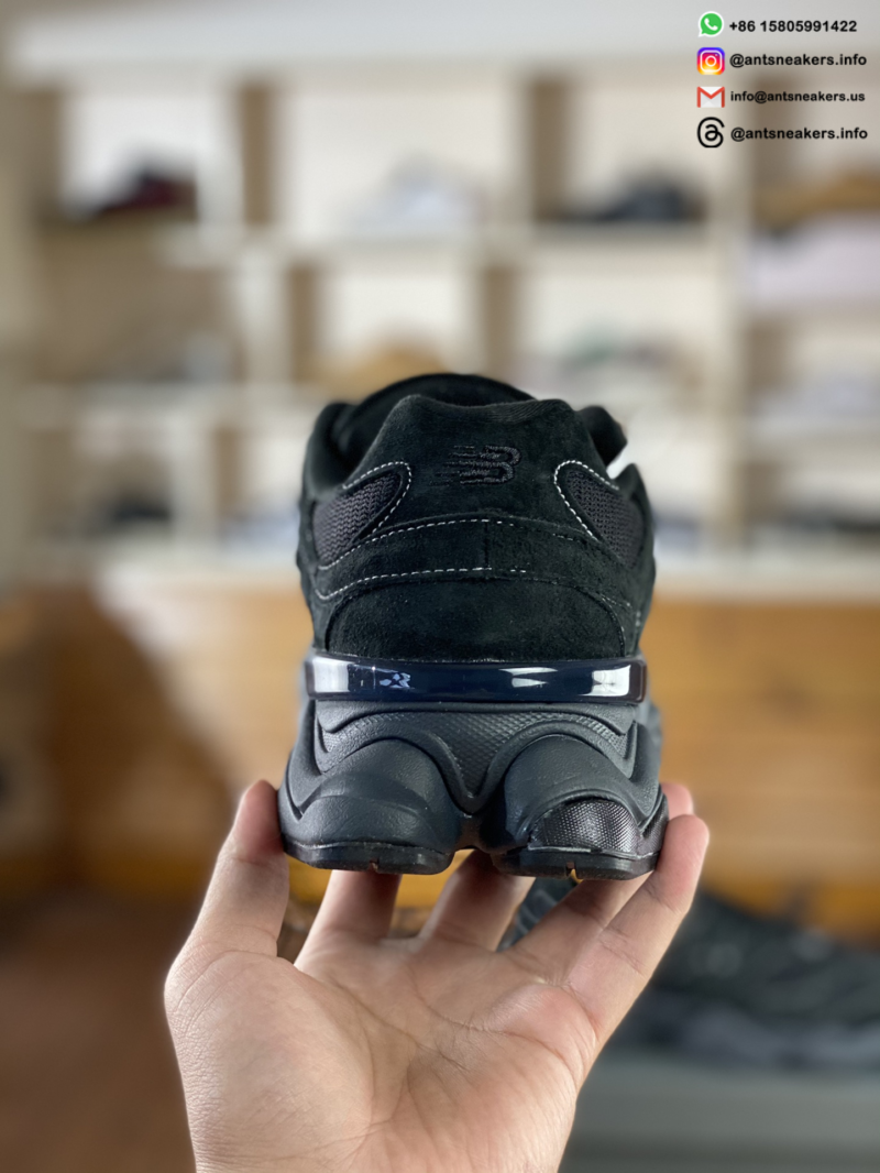 New Balance 9060 'Triple Black Suede' U9060BPM
