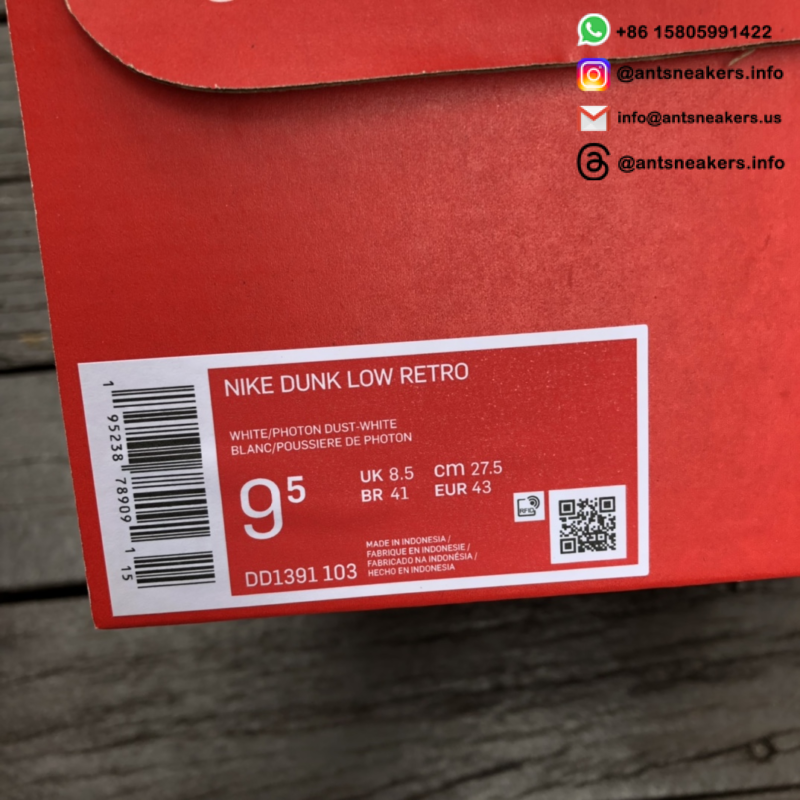 Nike SB Dunk Low 'Grey Fog' DD1391-103