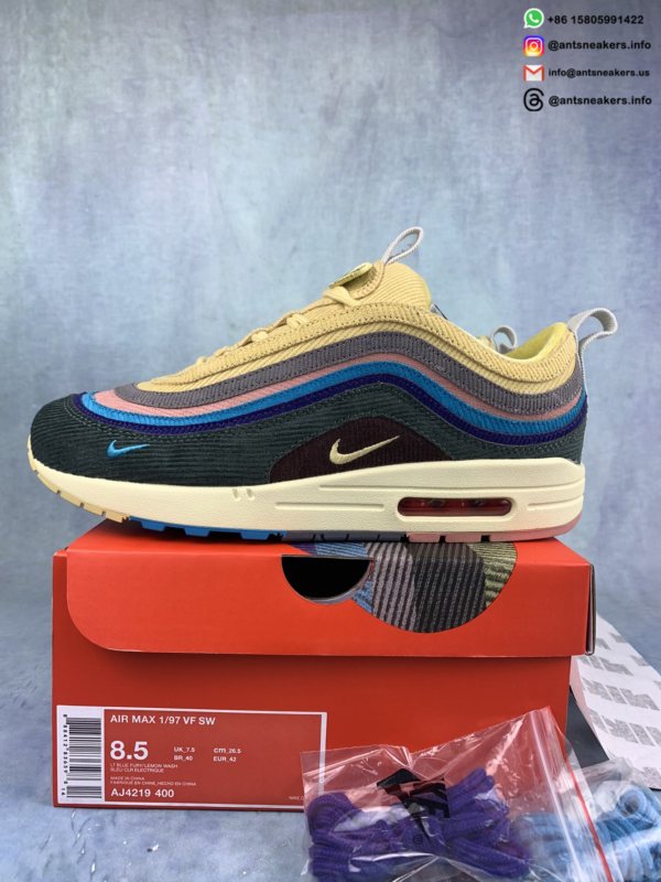 Sean Wotherspoon x Nike Air Max 1/97 AJ4219-400 - Image 2