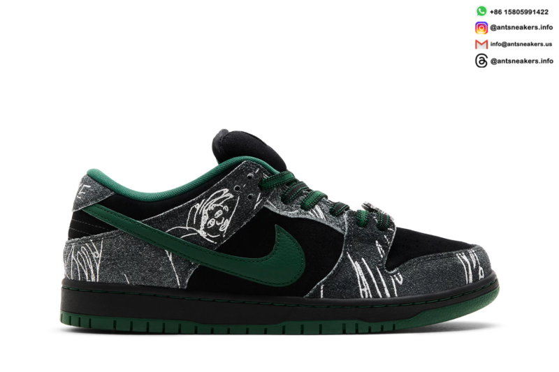 THERE Skateboards x Nike Dunk Low SB 'Ultra Humanized' HF7743-001