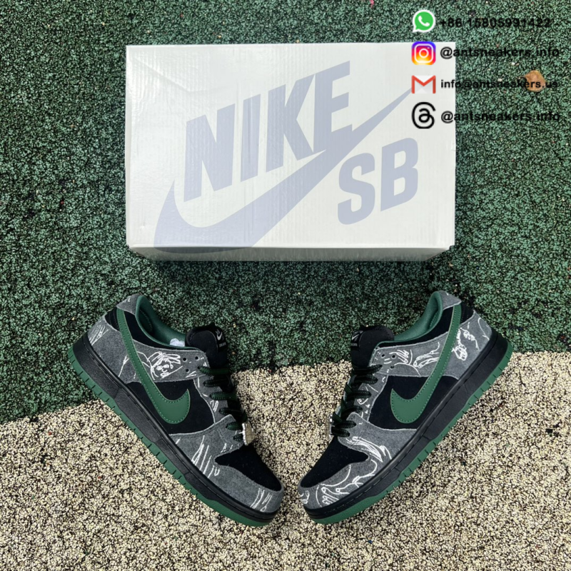 THERE Skateboards x Nike Dunk Low SB 'Ultra Humanized' HF7743-001