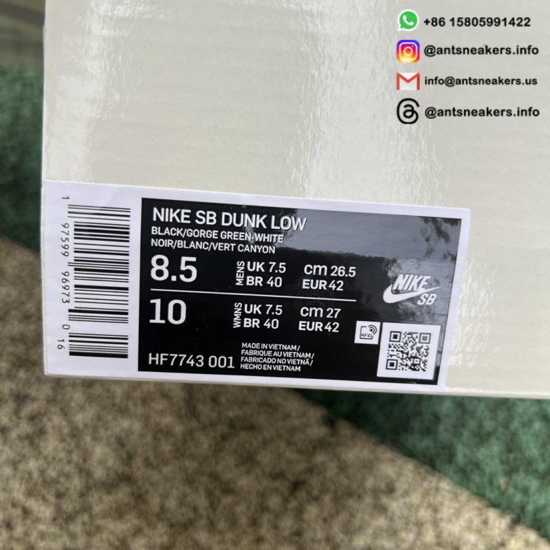 THERE Skateboards x Nike Dunk Low SB 'Ultra Humanized' HF7743-001