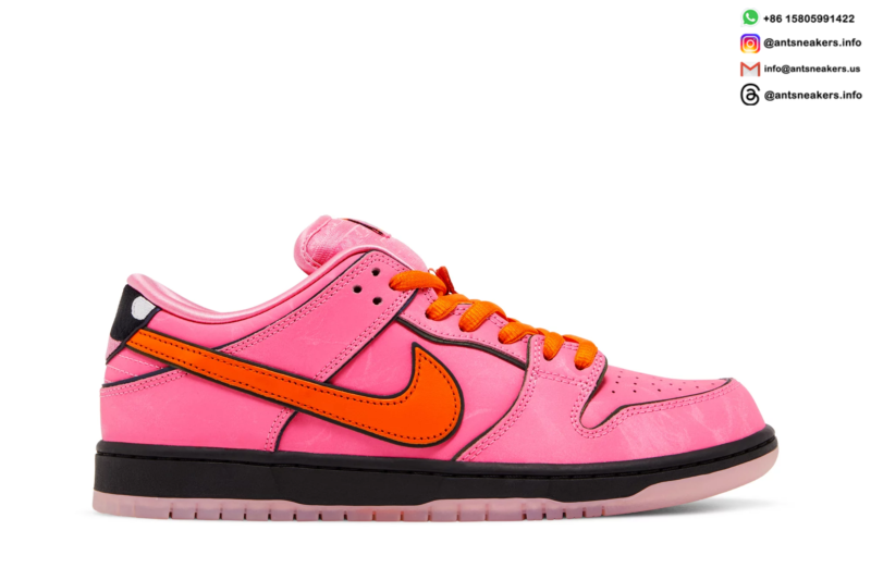 The Powerpuff Girls x Nike Dunk Low Pro SB QS 'Blossom' FD2631-600