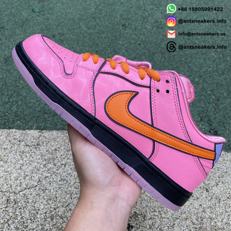The Powerpuff Girls x Nike Dunk Low Pro SB QS 'Blossom' FD2631-600
