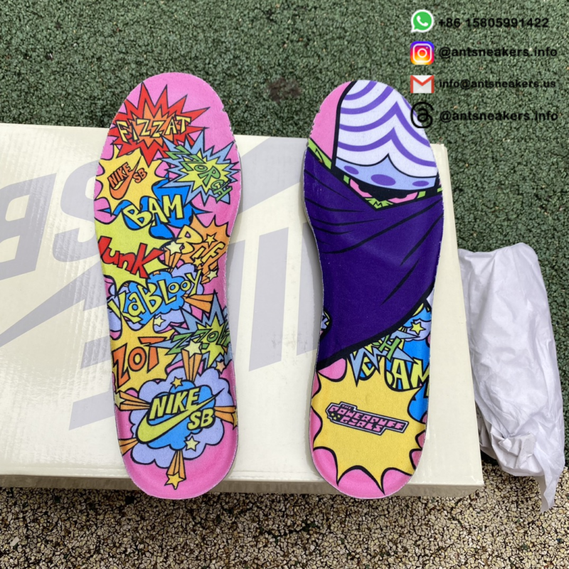 The Powerpuff Girls x Nike Dunk Low Pro SB QS 'Blossom' FD2631-600