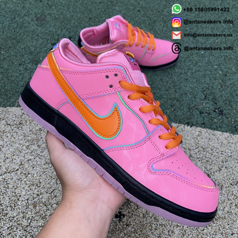 The Powerpuff Girls x Nike Dunk Low Pro SB QS 'Blossom' FD2631-600
