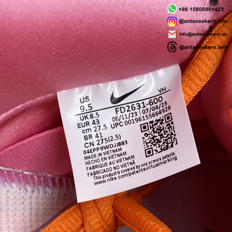 The Powerpuff Girls x Nike Dunk Low Pro SB QS 'Blossom' FD2631-600