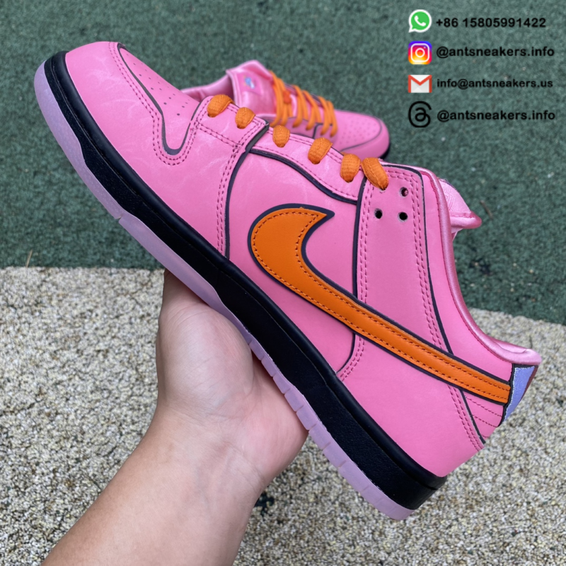 The Powerpuff Girls x Nike Dunk Low Pro SB QS 'Blossom' FD2631-600