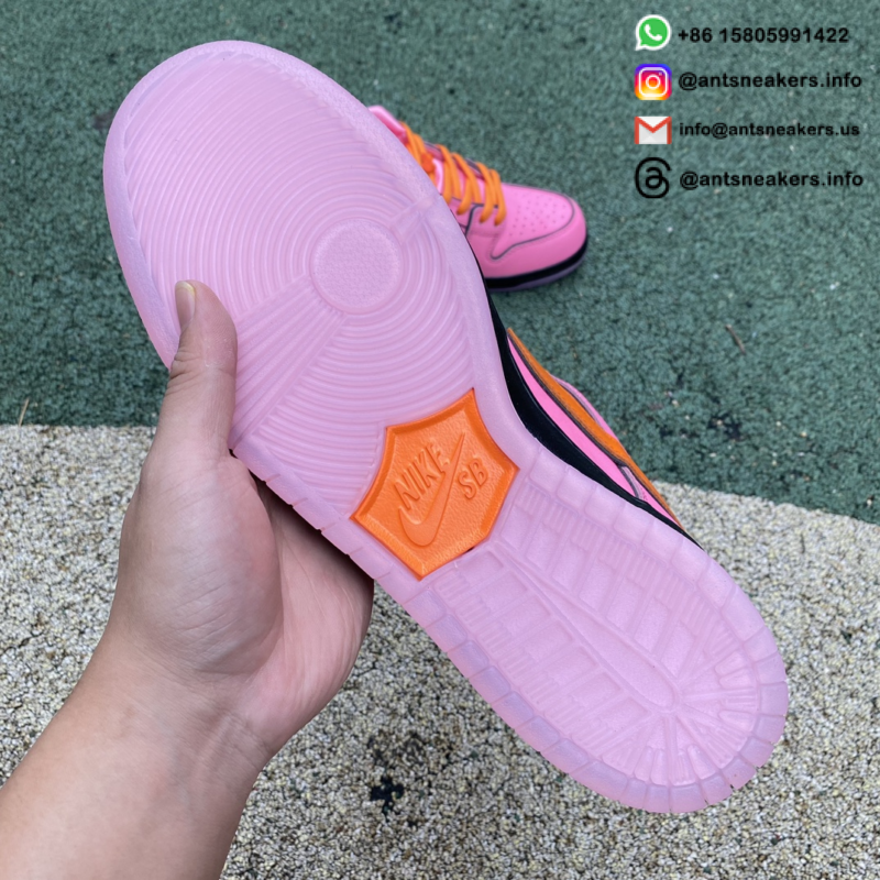 The Powerpuff Girls x Nike Dunk Low Pro SB QS 'Blossom' FD2631-600