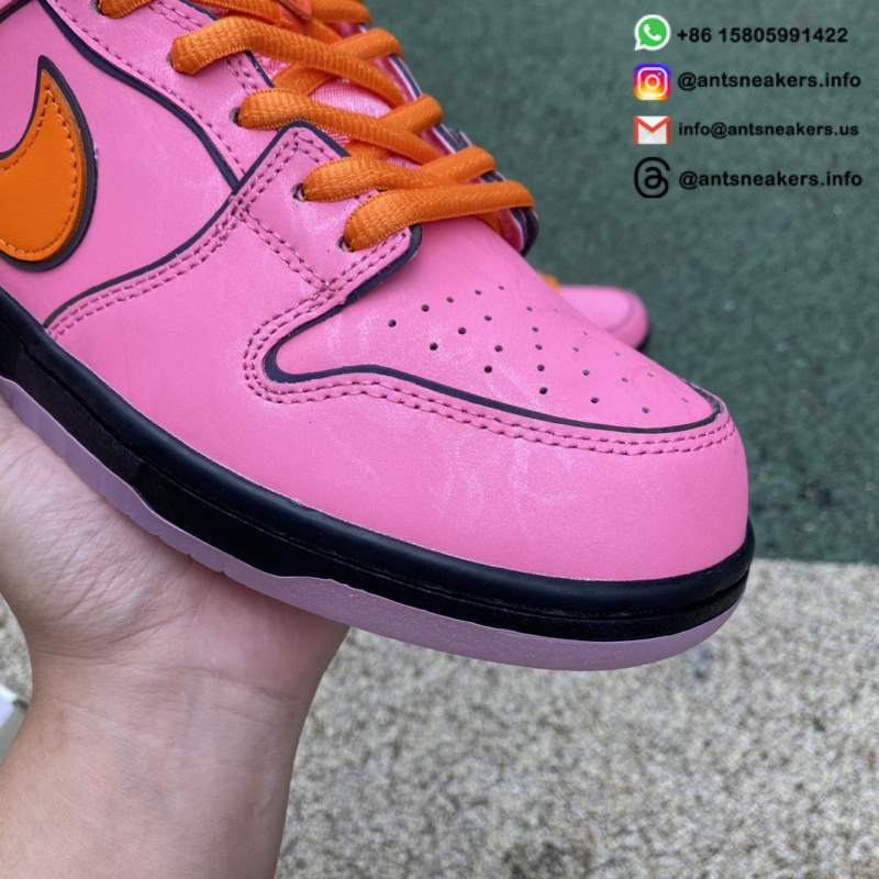 The Powerpuff Girls x Nike Dunk Low Pro SB QS 'Blossom' FD2631-600