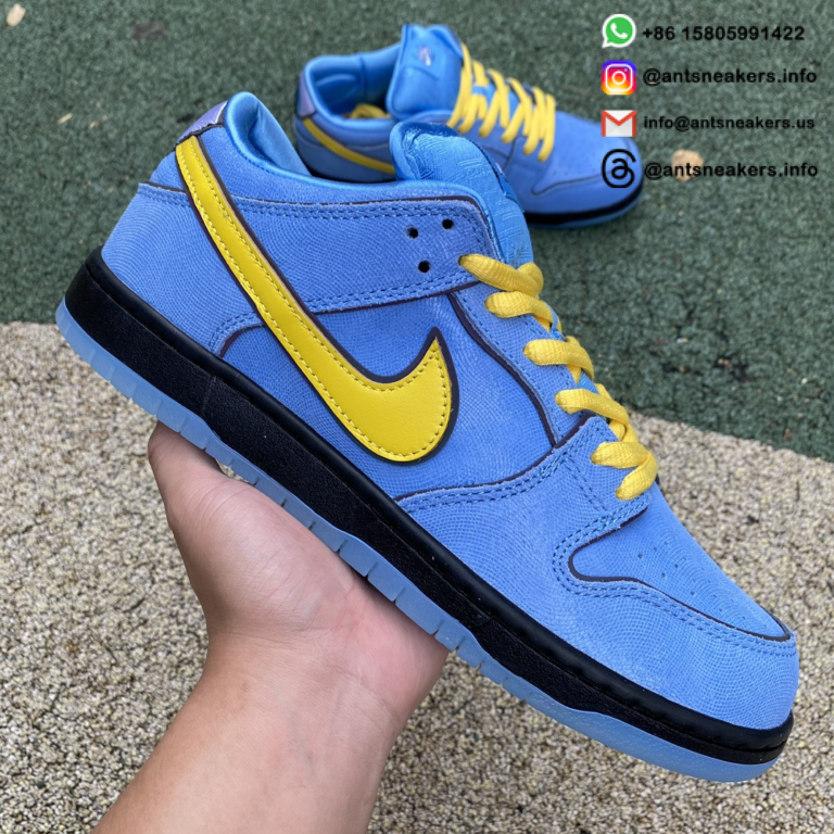 The Powerpuff Girls x Nike Dunk Low Pro SB QS 'Bubbles' FZ8320-400 - Image 2