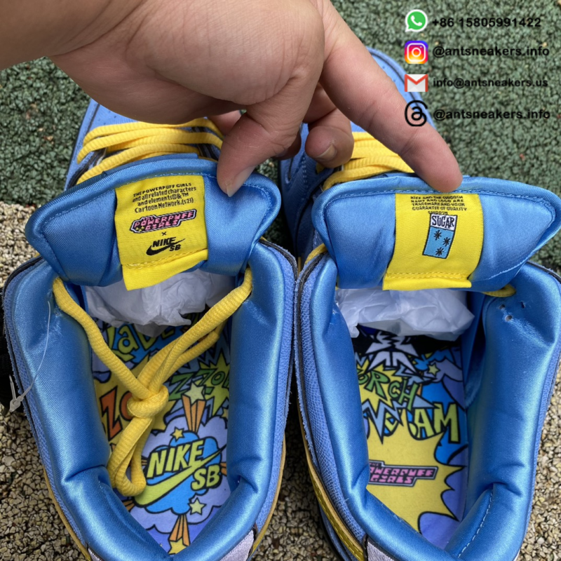 The Powerpuff Girls x Nike Dunk Low Pro SB QS 'Bubbles' FZ8320-400