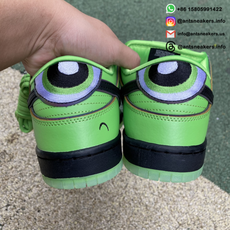 The Powerpuff Girls x Nike Dunk Low Pro SB QS 'Buttercup' FZ8319-300