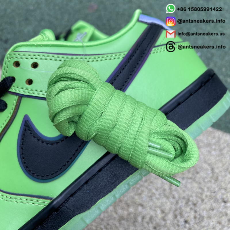 The Powerpuff Girls x Nike Dunk Low Pro SB QS 'Buttercup' FZ8319-300